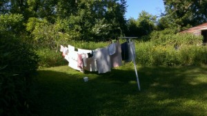 Solar clothes dryer